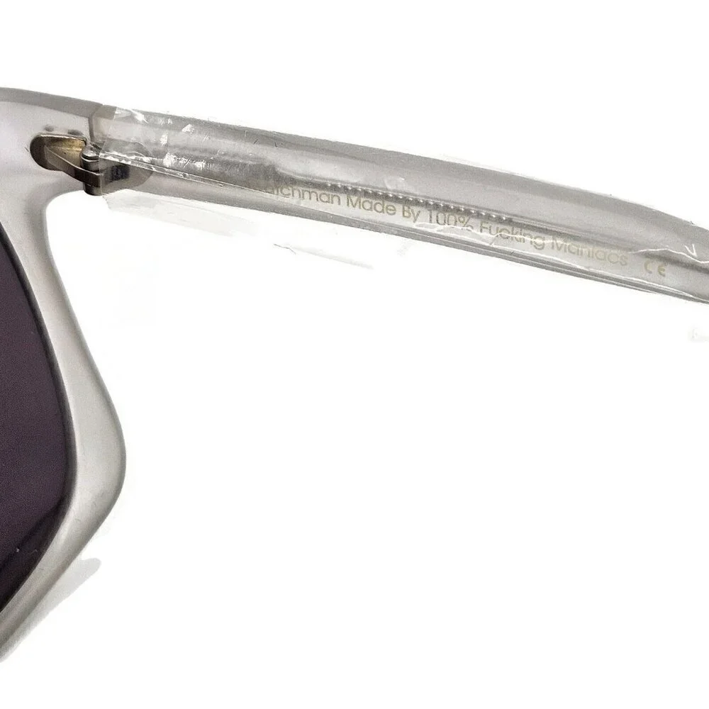 New Vintage Frames Company Corey Shapiro Creatchman Sunglasses Transparent